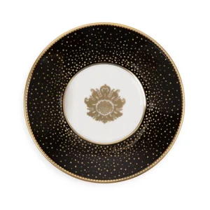 Hot Acanthus Black Coffee Cup And Saucer Cups & Saucers