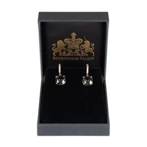 Store Black Square Crystal Earrings Earrings