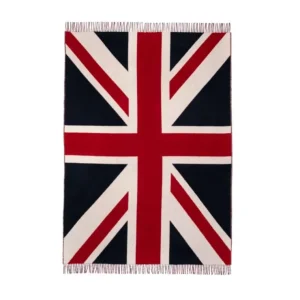 Cheap Buckingham Palace Union Flag Wool Blanket Picnics