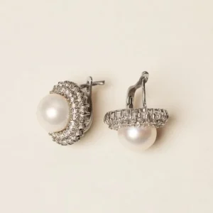 Discount Centred Pearl Earrings Earrings