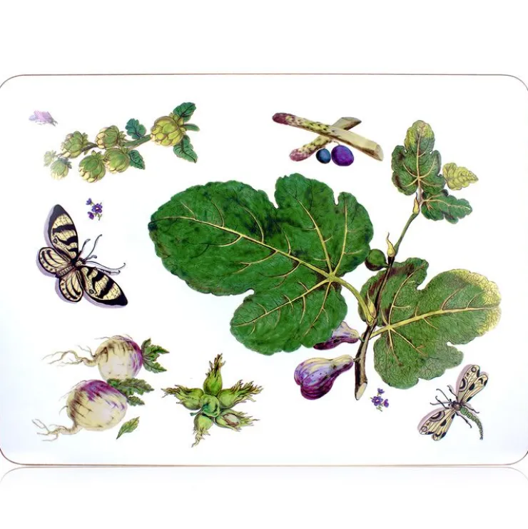 chelsea_porcelain_fig_serving_mat_0.webp Clearance Chelsea Porcelain Fig Serving Mat Dinnerware