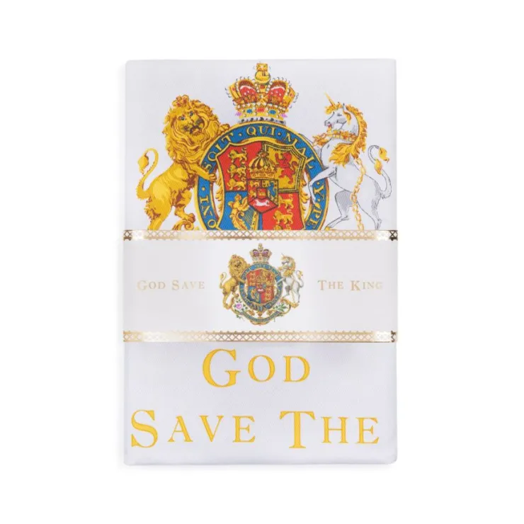 coat_of_arms_apron_1.webp Fashion Coat Of Arms Apron His Majesty The King'S 75Th Birthday