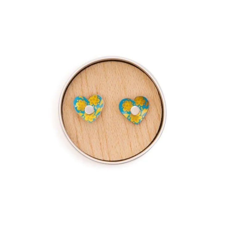 coat_of_arms_tin_heart_stud_earrings_0.webp Flash Sale Coat Of Arms Tin Heart Stud Earrings Earrings