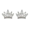 New Crystal Crown Earrings Earrings