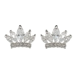 New Crystal Crown Earrings Earrings