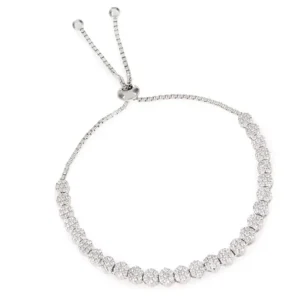Store Crystal Flower Friendship Bracelet Bracelets
