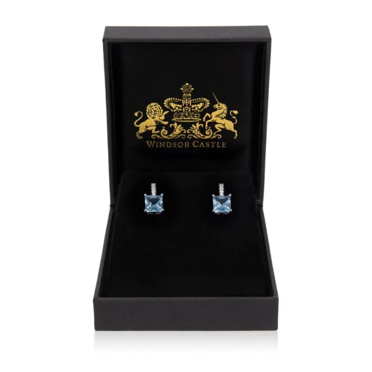 crystal_square_drop_earrings_1.webp Shop Crystal Square Drop Earrings Earrings