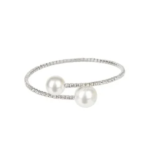 New Double Pearl Crystal Bracelet Bracelets