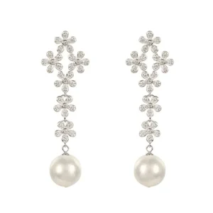 Hot Floral Drop Earrings Earrings