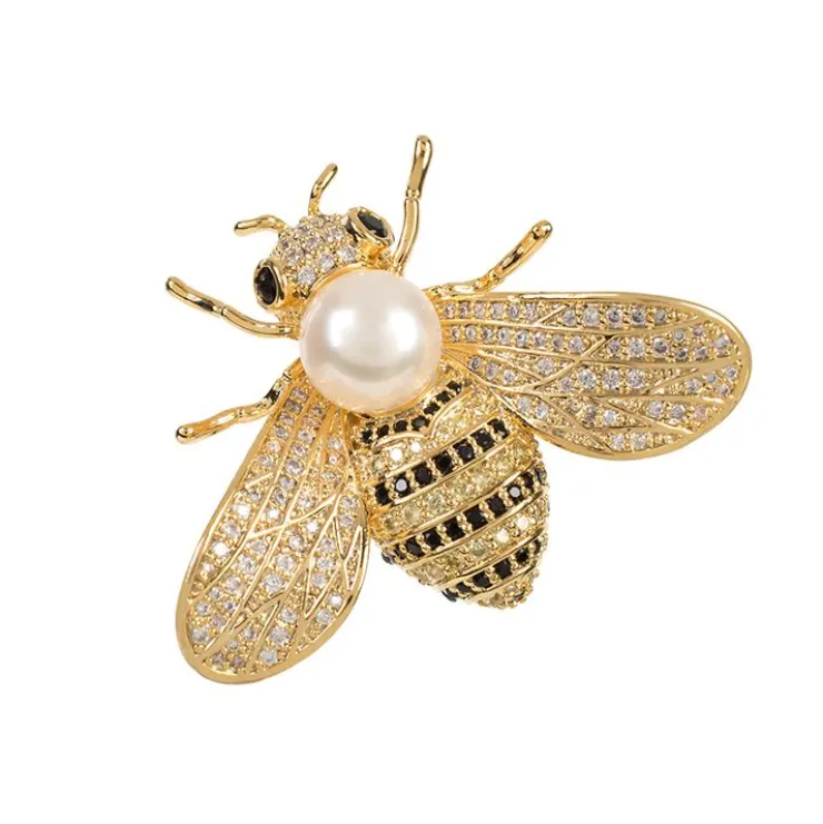 gold_bee_brooch_0.webp Hot Gold Bee Brooch Brooches
