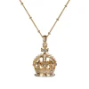 Fashion Gold Crown Necklace Necklaces