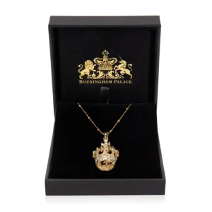 Fashion Gold Crown Necklace Necklaces