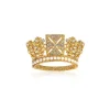 Cheap Gold Diadem Crown Brooch Brooches