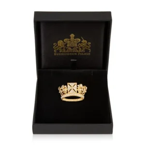 Cheap Gold Diadem Crown Brooch Brooches