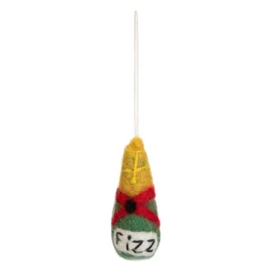 Online Miniature Champagne Felt Decoration Decorations