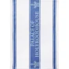 Fashion Palace Of Holyroodhouse Blue Waffle Tea Towel Breakfast Table