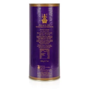 Fashion Palace Of Holyroodhouse Shortbread Tube Biscuits