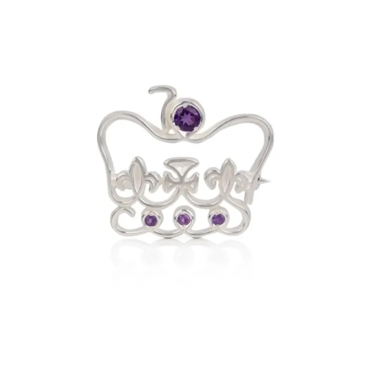 platinum_jubilee_limited_edition_silver_brooch_0.webp Best Sale Platinum Jubilee Limited Edition Silver Brooch Brooches