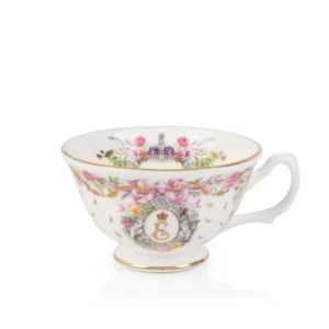 Clearance Queen Elizabeth Ii Commemorative Teacup And Saucer Cups & Saucers