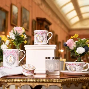 Clearance Queen Elizabeth Ii Commemorative Teacup And Saucer Cups & Saucers