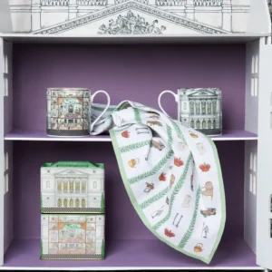 Cheap Queen Mary'S Dolls' House Tea Towel Home Linens