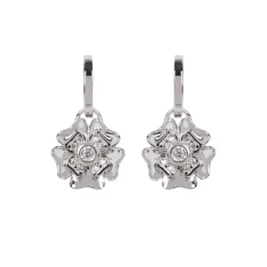Outlet Rose Drop Earrings Earrings
