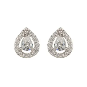 Hot Silver Teardrop Earrings Earrings