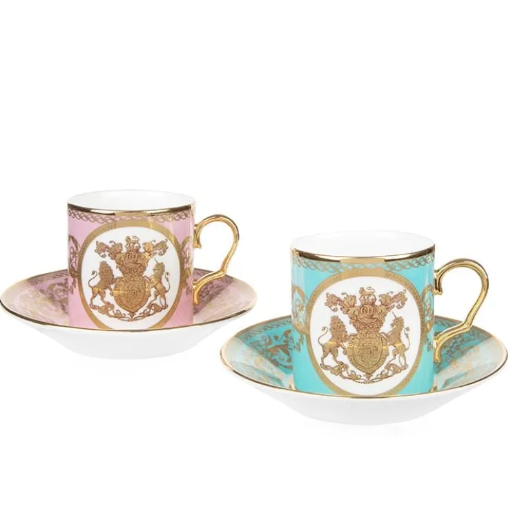 special_edition_lustre_pink_and_green_coffee_cup_and_saucer_0.webp Outlet Special Edition Lustre Pink And Green Coffee Cup And Saucer Cups & Saucers