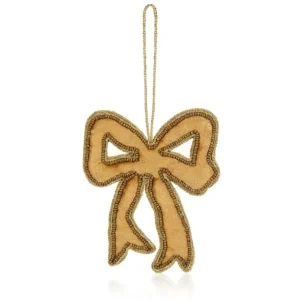 Shop Style & Society Gold Bow Decoration Decorations