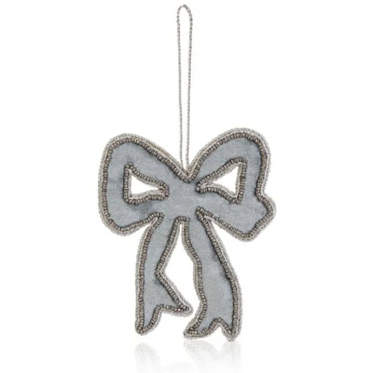 style__society_grey_bow_decoration_1.webp Hot Style & Society Grey Bow Decoration Decorations