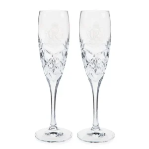 Outlet The Coronation Limited Edition Champagne Flutes Wine & Spirits