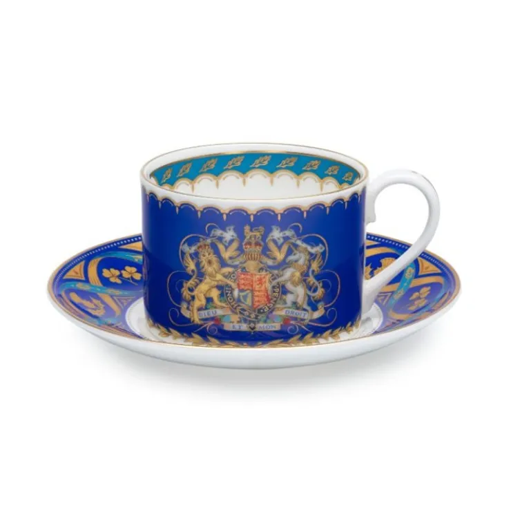 the_coronation_teacup_and_saucer_0.webp Flash Sale The Coronation Teacup And Saucer Cups & Saucers