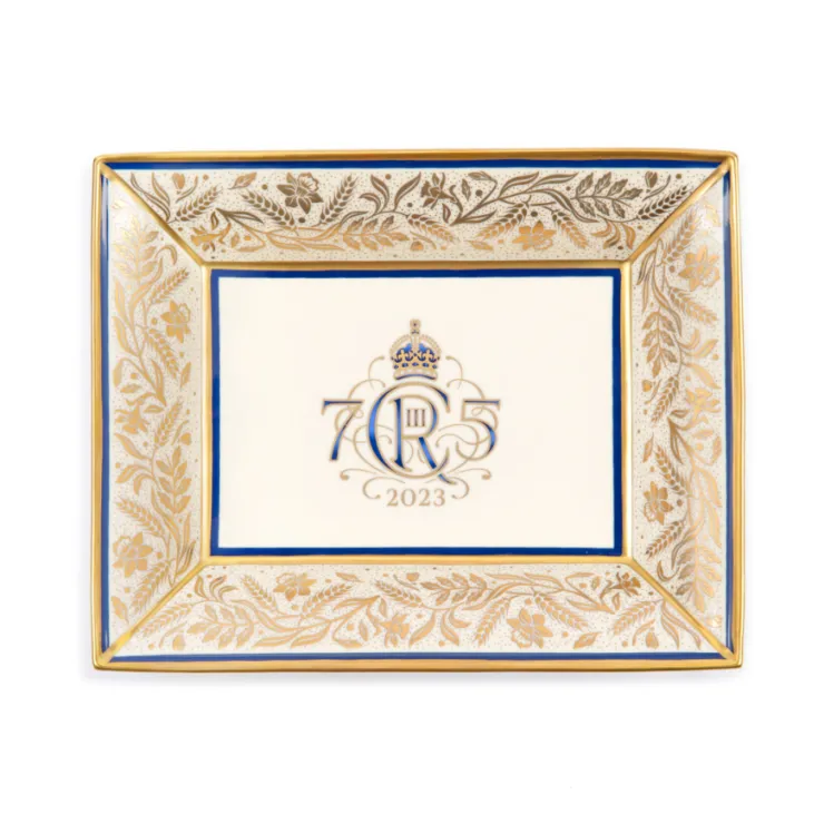 the_kings_th_birthday_limited_edition_navy_tray_0.webp Best The King'S 75Th Birthday Limited Edition Navy Tray His Majesty The King'S 75Th Birthday