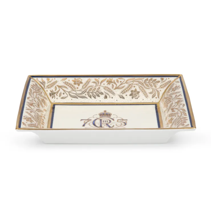 the_kings_th_birthday_limited_edition_navy_tray_1.webp Best The King'S 75Th Birthday Limited Edition Navy Tray His Majesty The King'S 75Th Birthday