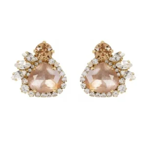 Fashion Vicki Sarge Pink Stud Earrings Earrings