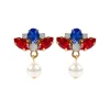 Online Vicki Sarge Red, White And Blue Small Drop Earrings Earrings