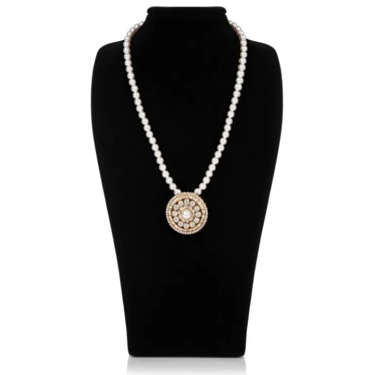 vicki_sarge_single_strand_pearl_necklace_1.webp Best Vicki Sarge Single Strand Pearl Necklace Vicki Sarge