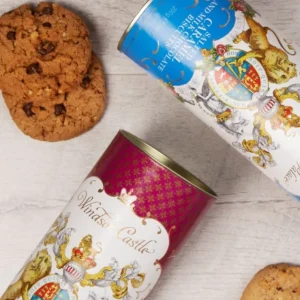Online Windsor Castle White Chocolate And Raspberry Biscuit Tube Biscuits